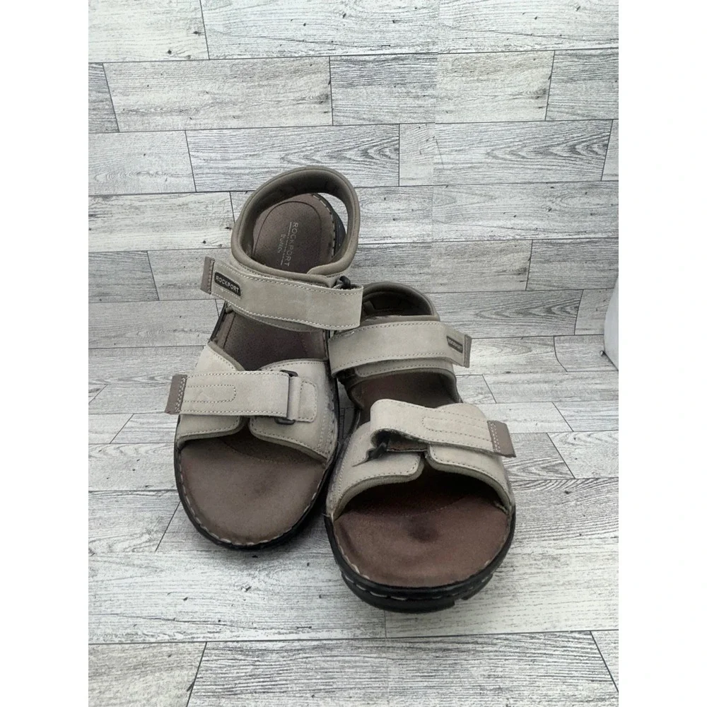 Rockport TruTech Mens Sandals‎ Size 13 Adjustable Straps Comfort Walking Shoes